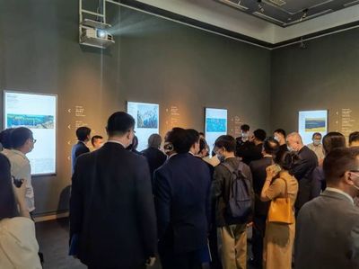 艺汇丝路艺术展在京开幕，京东方艺云数字技术助力一带一路文化传播